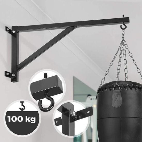 Barre support pour sac de boxe