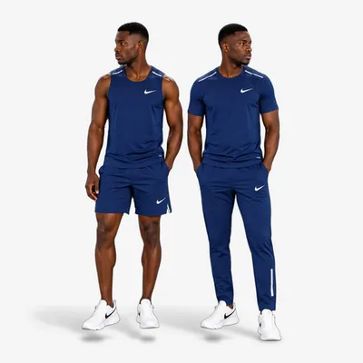 Ensemble de sport homme 4 pièces débardeur, t-shirt, short et pantalon
