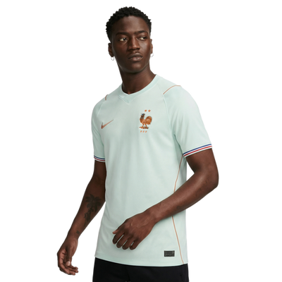 Maillot de l'équipe nationale de la France Mondial 2026 extérieur, vert menthe
