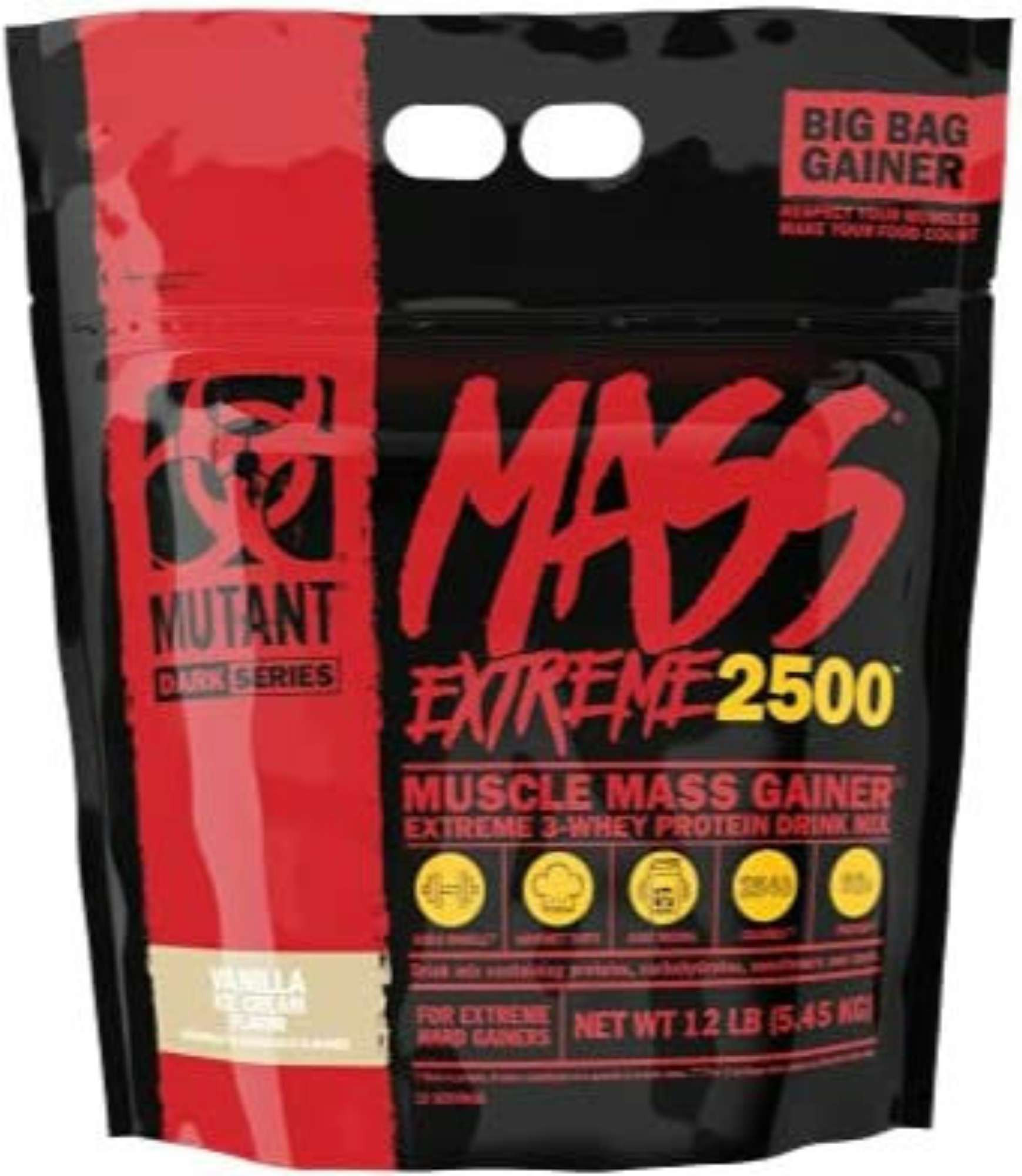 MUTANT MASS - MUSCLE MASS GAINER - 5,45 kg