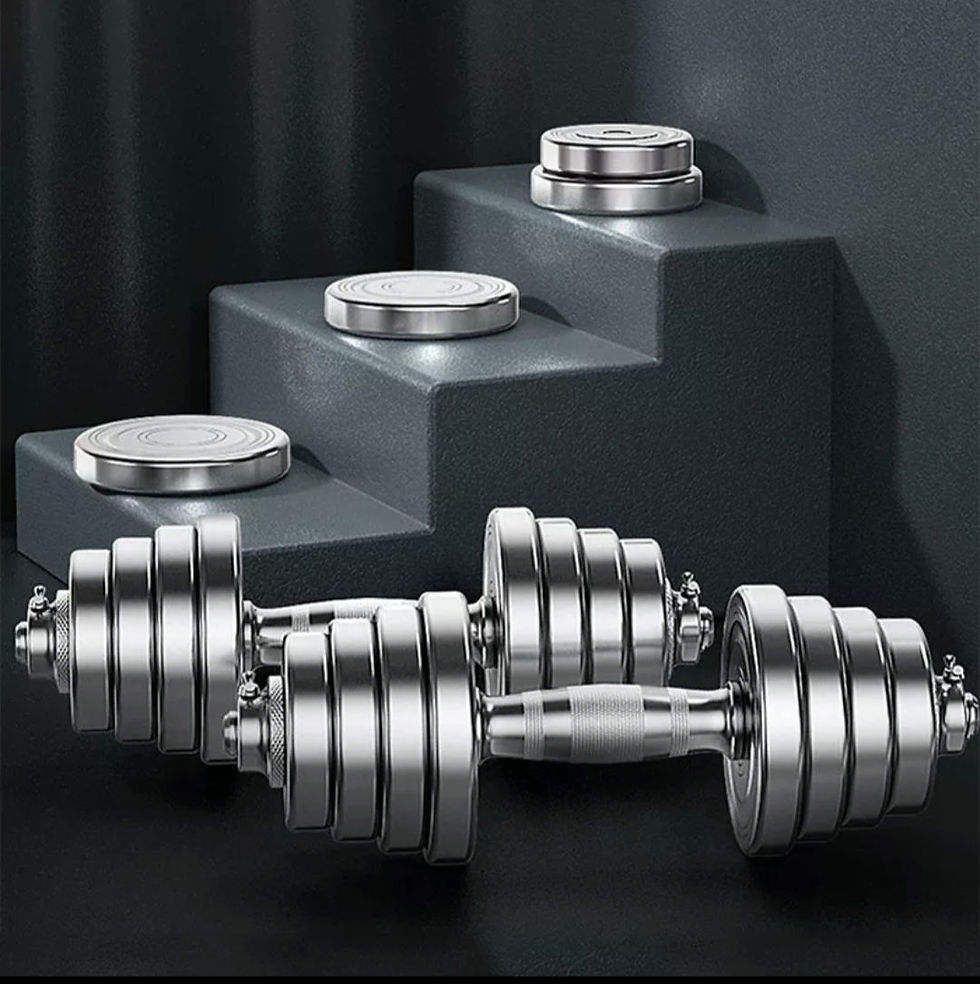 Valise d'haltères biceps - 15kg