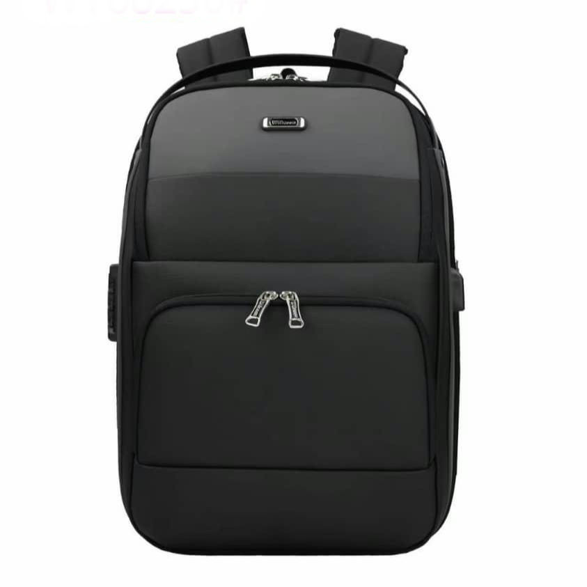 Sac À Dos Urbain Antivol Elegant - Noir- Sac Pour Ordinateur
