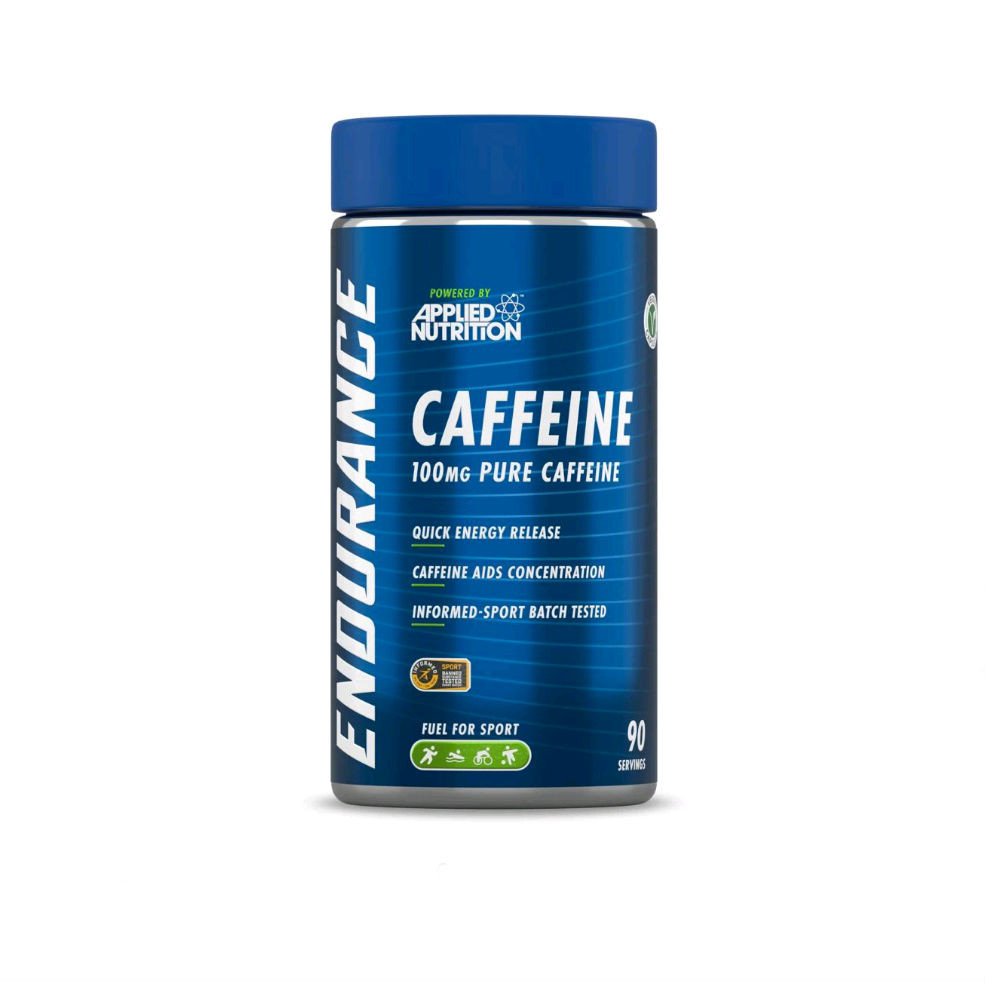ENDURANCE CAFFEINE – 100 mg Pure Caffeine - Applied Nutrition