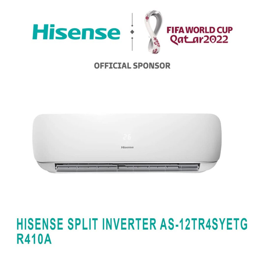 Split Hisense 12000 BTU Inverter AS-12TR4SYETG