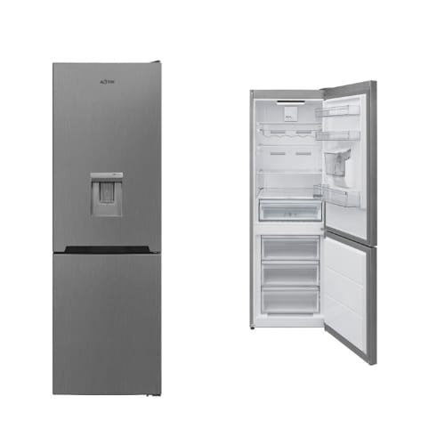 Réfrigérateur Astech FC376INOL combiné 3 tiroirs no frost avec distributeur