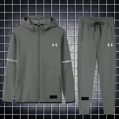 Ensemble blouson avec capuchon gris