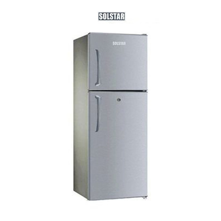 Réfrigérateur Solstar 2 portes gris RF297