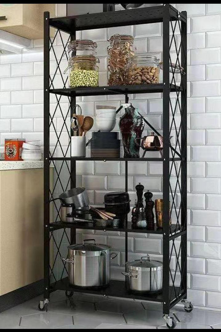 Etagère à roue pliable - cuisine, bureau,..