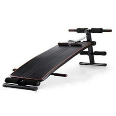 Banc à Abdominaux Incliné Multifonction avec Accessoires (Grande taille)