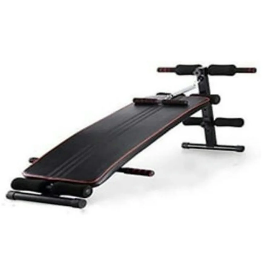 Banc à Abdominaux Incliné Multifonction avec Accessoires (Grande taille)