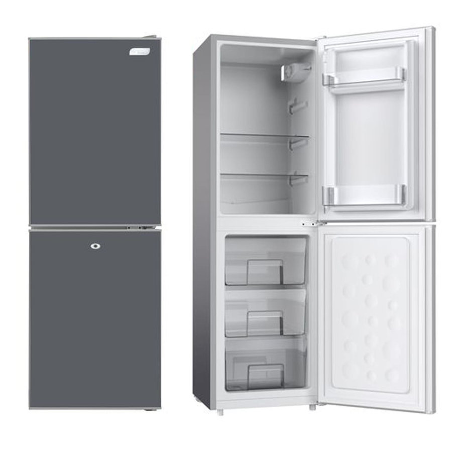Réfrigérateur Smart Technology combiné 3 tiroirs 133 litres gris STCB-155H