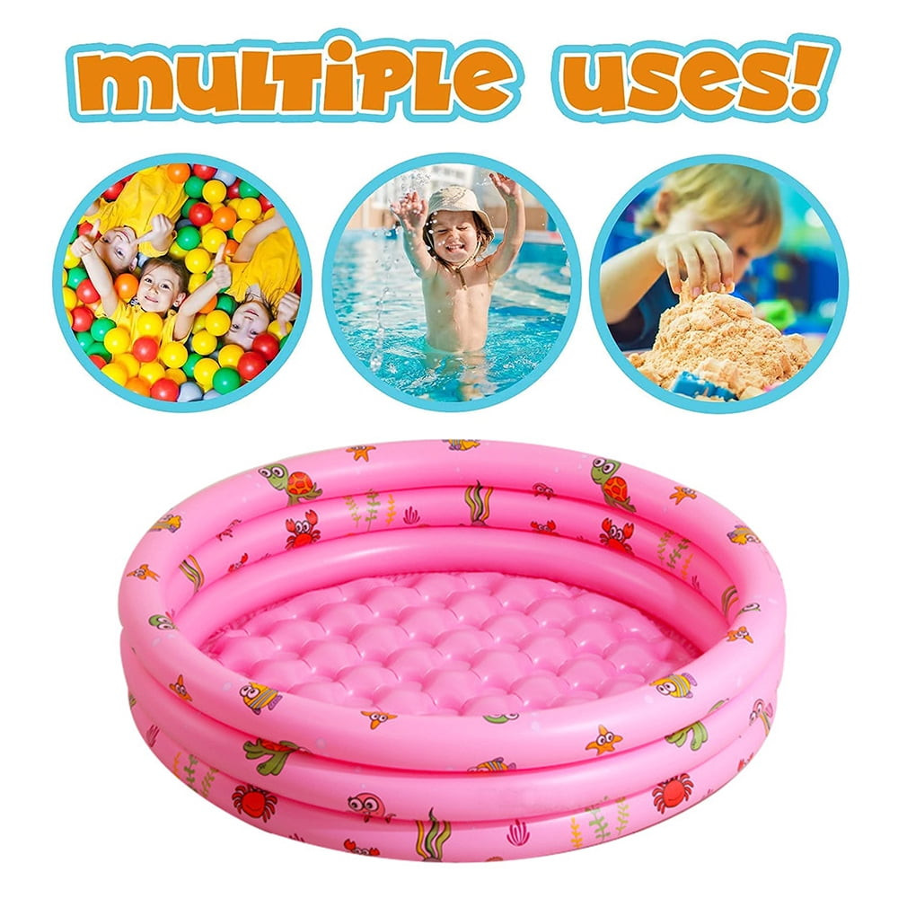 Piscine gonflable enfant 3-10 ans – modèle 130 x 35 cm, confort et sécurité