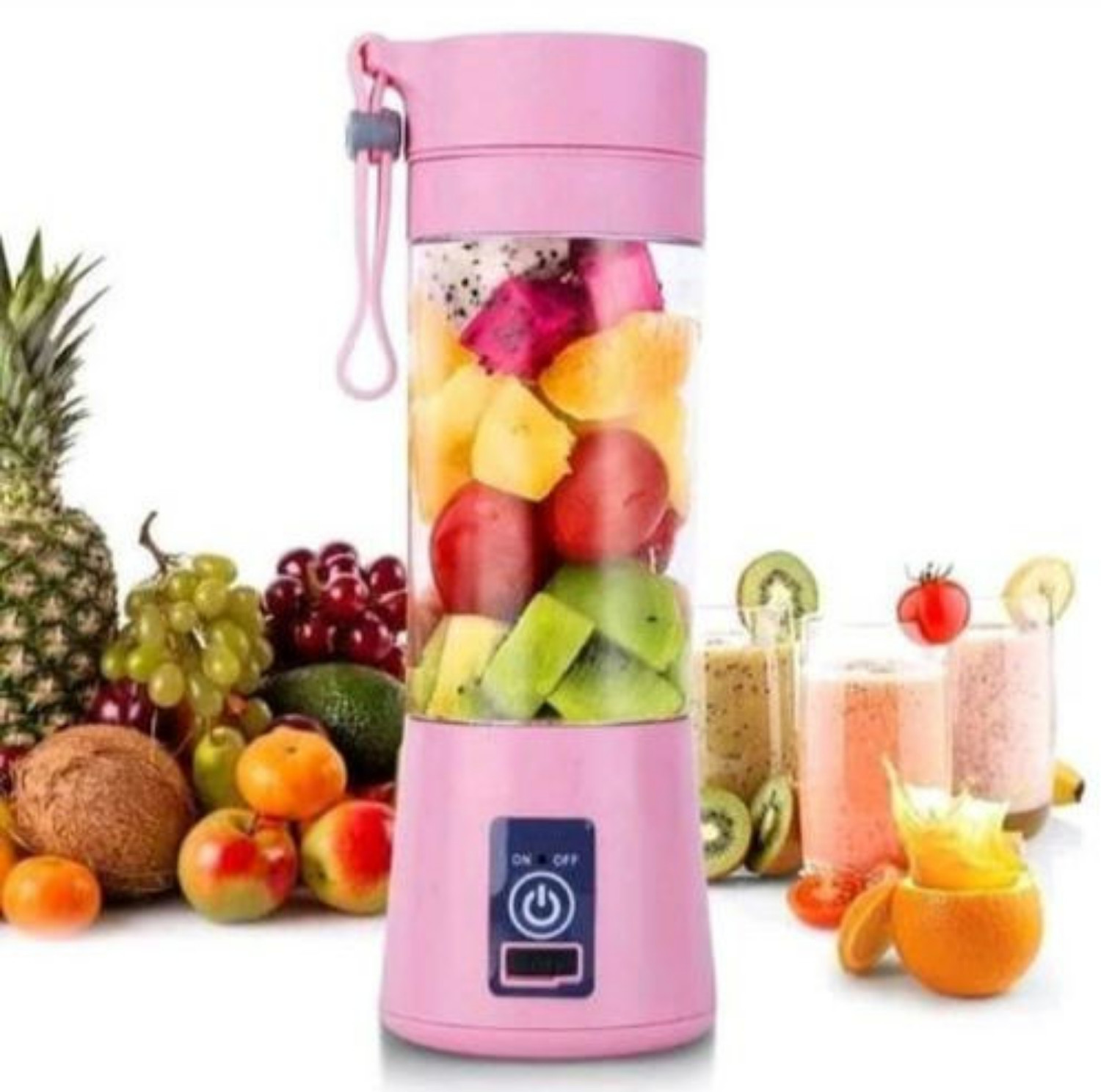 Mini Mixeur de Fruits Portable 6 Lames 380ML