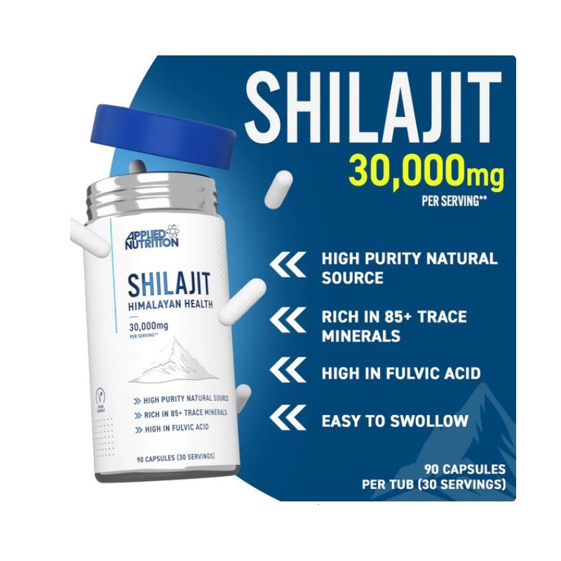Applied Nutrition – Capsules de Shilajit Pur