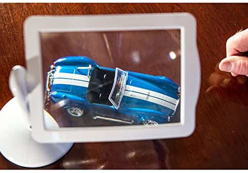 Miniature : Écran de lecture à LED, loupe de Page avec lumière en blanc, visionneuse