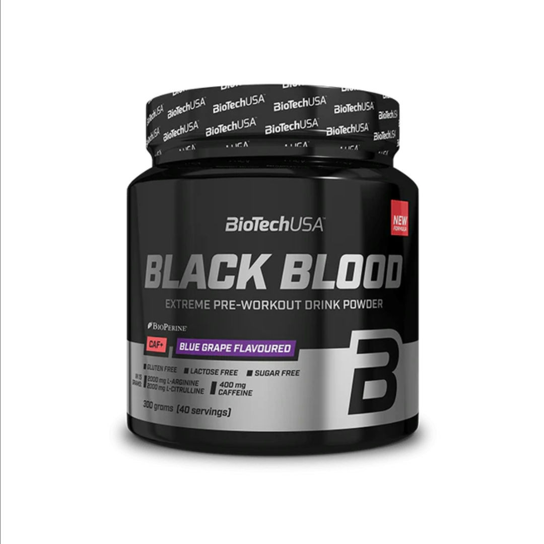 BIOTECH - BLACK BLOOD CAF+ EXTREME PREWORKOUT 300g
