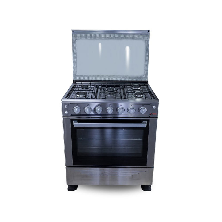 Cuisinière Astech 80x60 5 feux gaz 80MIS