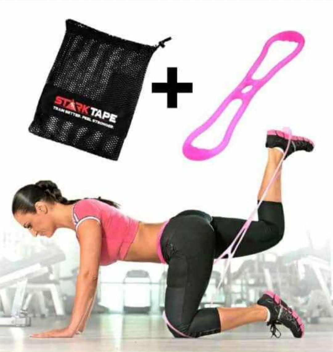 Bandes de résistance, exercice de muscle extenseur de poitrine