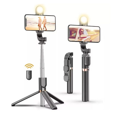 Perche Selfie Trépied LIVE-K8 LED avec Télécommande et Éclairage