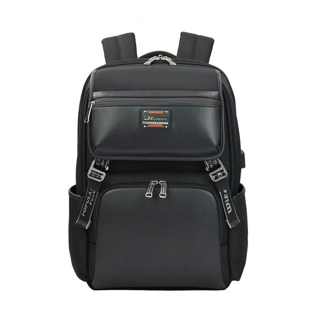 Sac À Dos Urbain Elegant - Noir- Sac Pour Ordinateur - Réf. 002