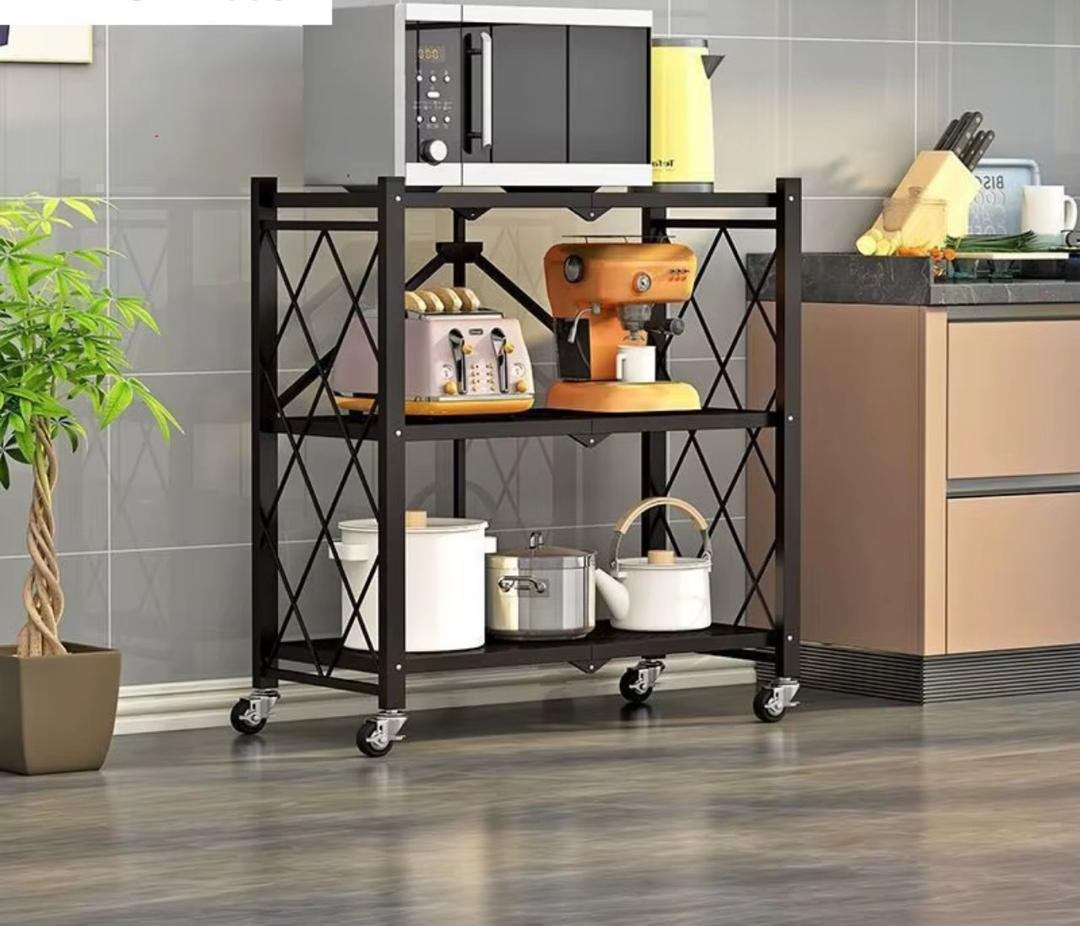 Etagere de cuisine pliable à 3 niveaux