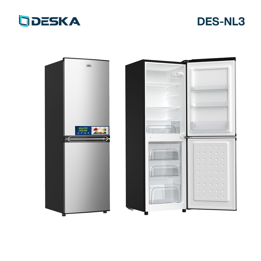 Réfrigérateur Deska BF-232DK combiné 3 tiroirs gris