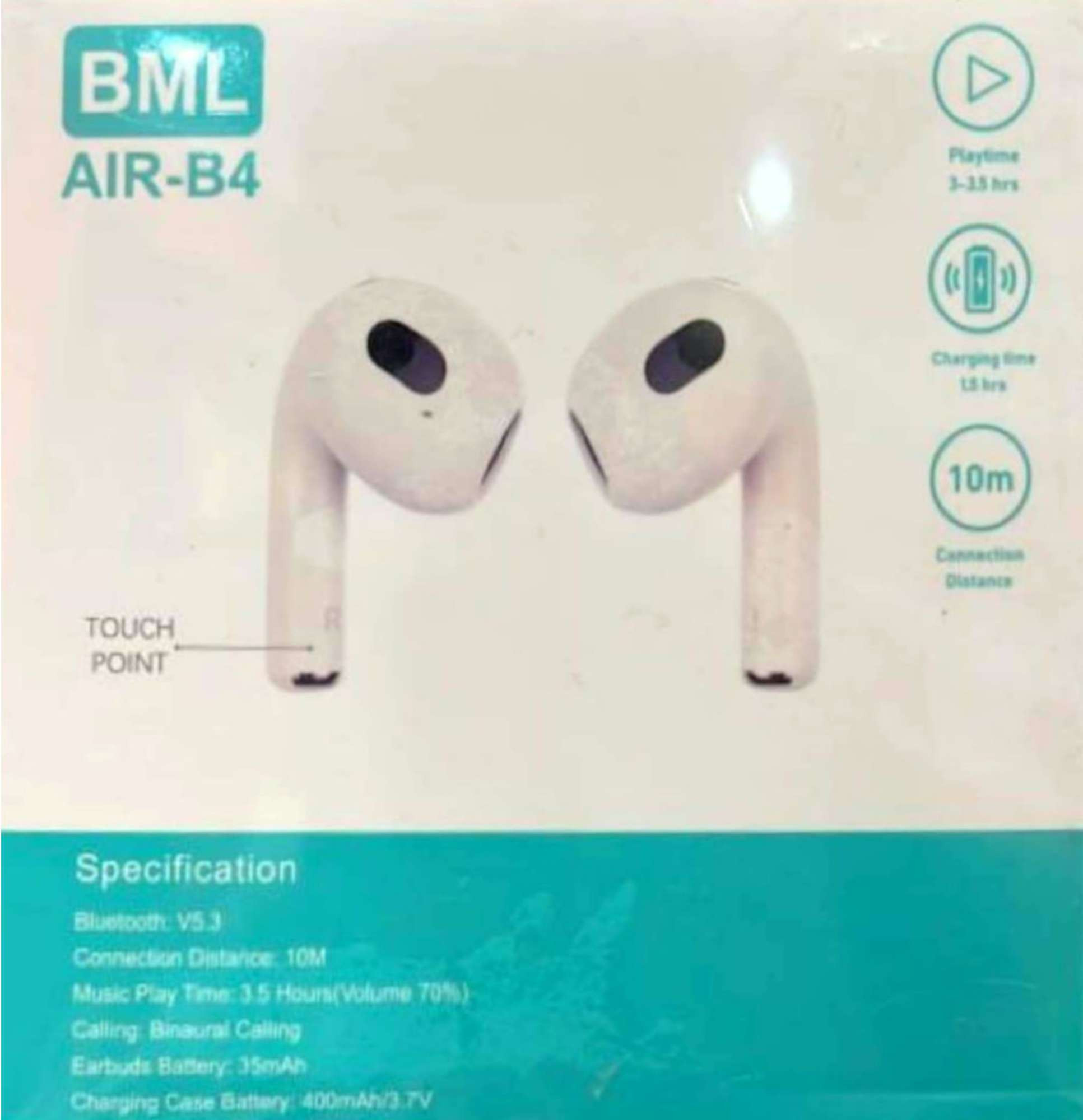 ECOUTEUR BLUETOOTH BML AIR-B4