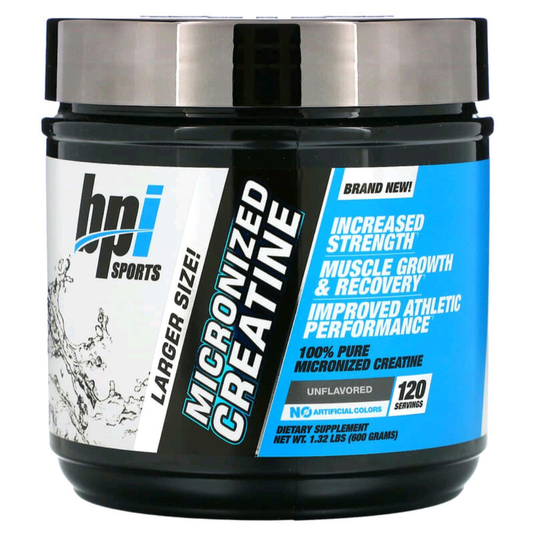 Creatine micronisée, édition limitée, non aromatisée, 600 g (1,32 lb)