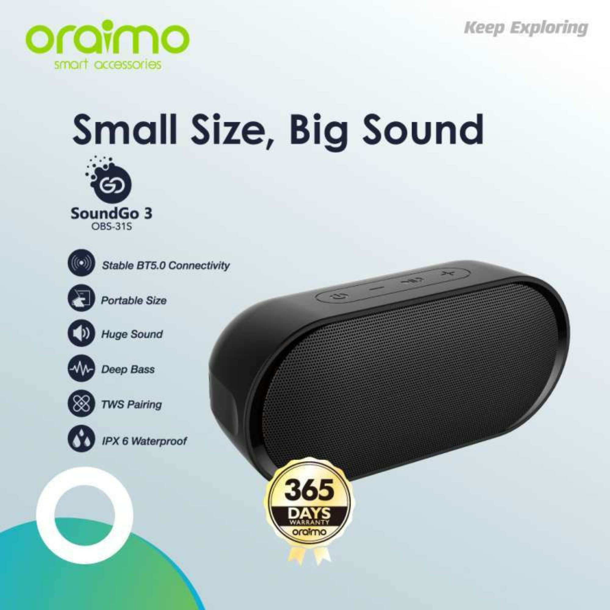 Oraimo Haut parleur SoundGo 3