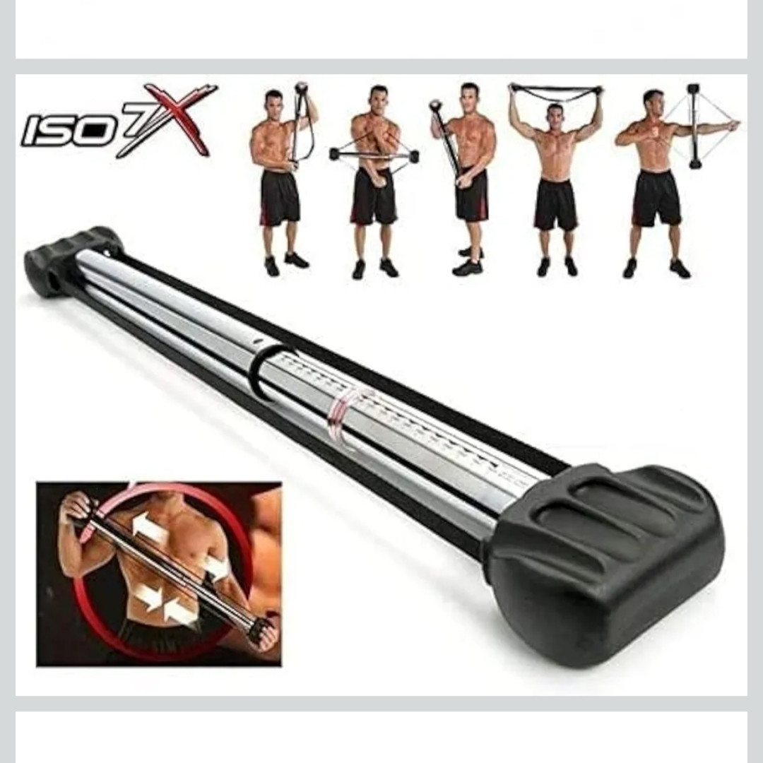 ISO 7X Isometric Workout Bar (36 exercises)