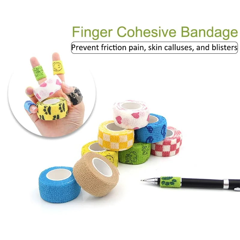 Bandes Cohésives Auto-adhérentes Colorées x8