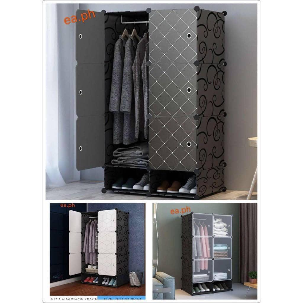 Armoire de rangement Plastique - 2 Battants