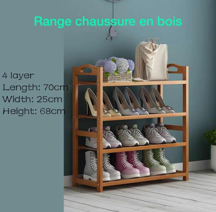 Rangement de chaussures 12 paires