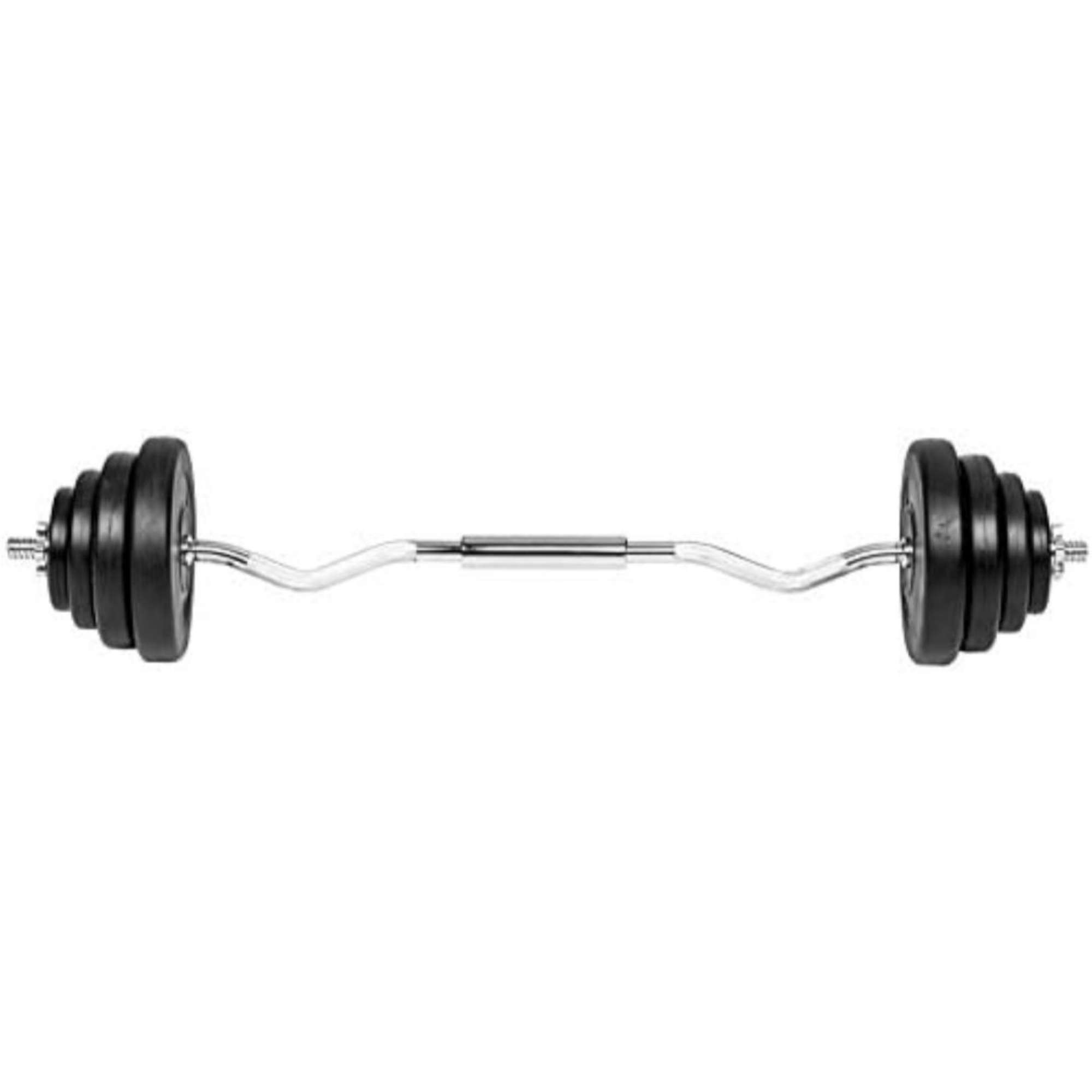 Set d'haltères avec Barre aux Choix de 25kg (Barre 120cm)