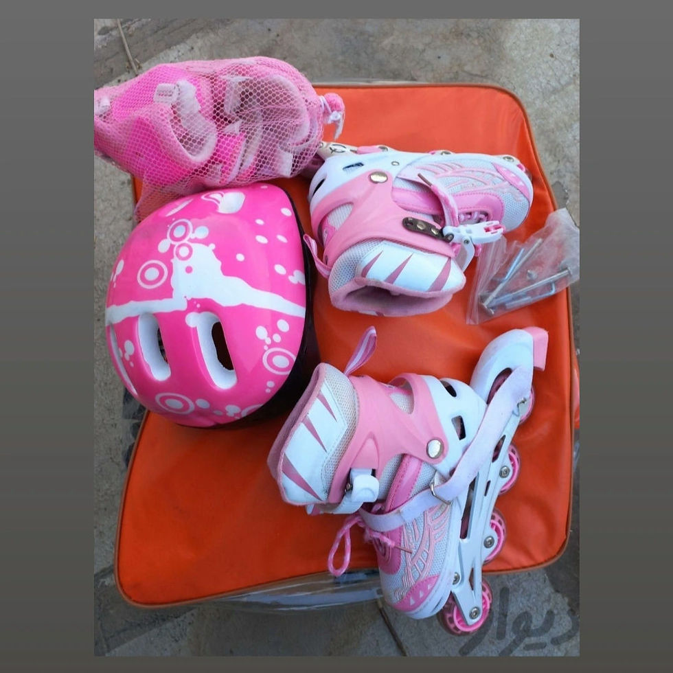 Miniature : Ensemble complet roller enfant de 5 à 12ans – avec protections et casque