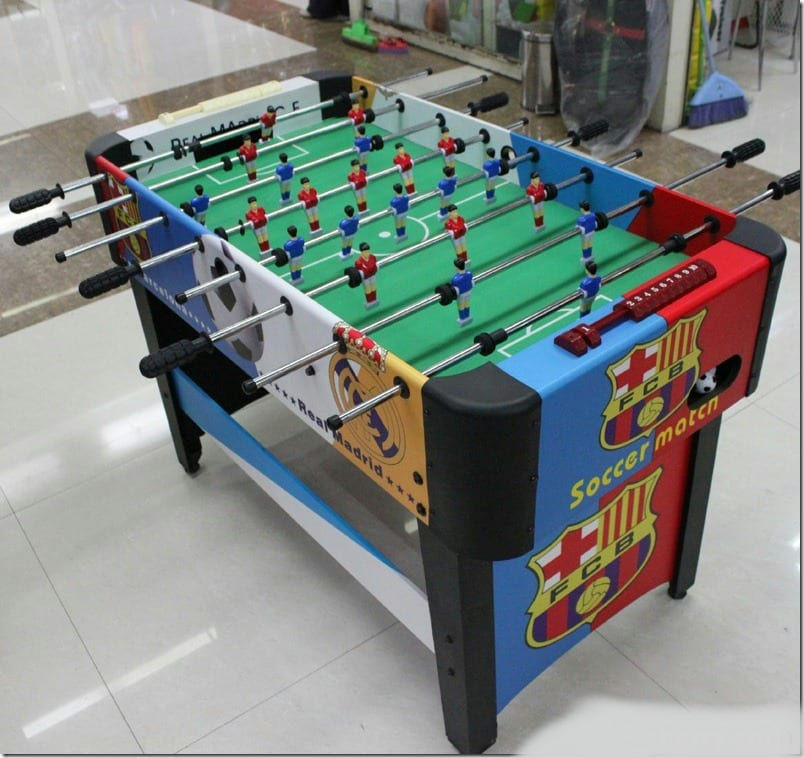 Babyfoot Real Madrid vs FC Barcelone – Table de football rivalité légendaire