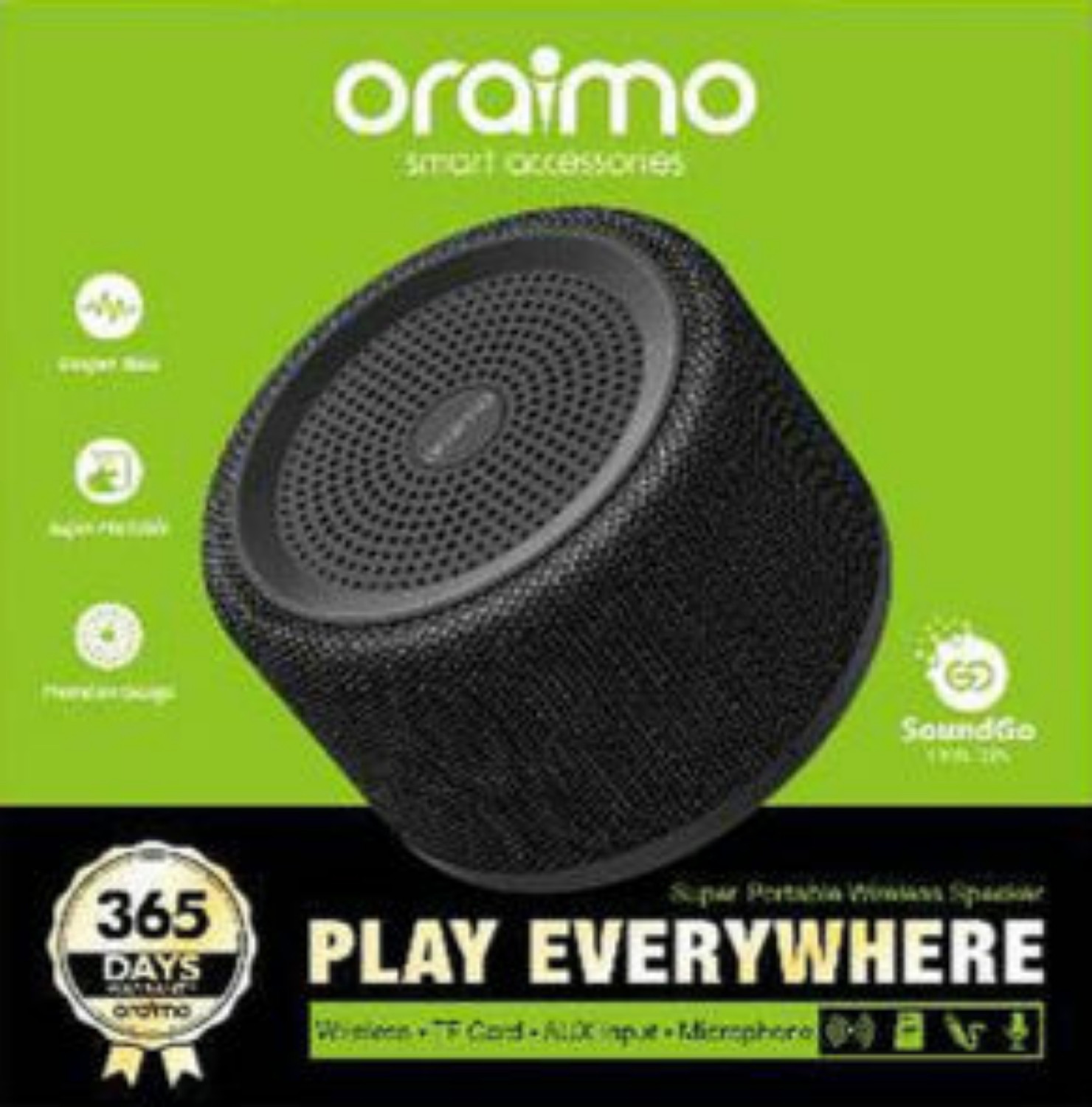 Haut parleur Oraimo bluetooth OBS-33S