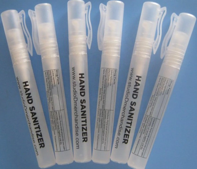 Gels désinfectants de poche 10ml