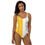 Thumbnail: Just Sk8 One-Piece Swimsuit Gld Wht