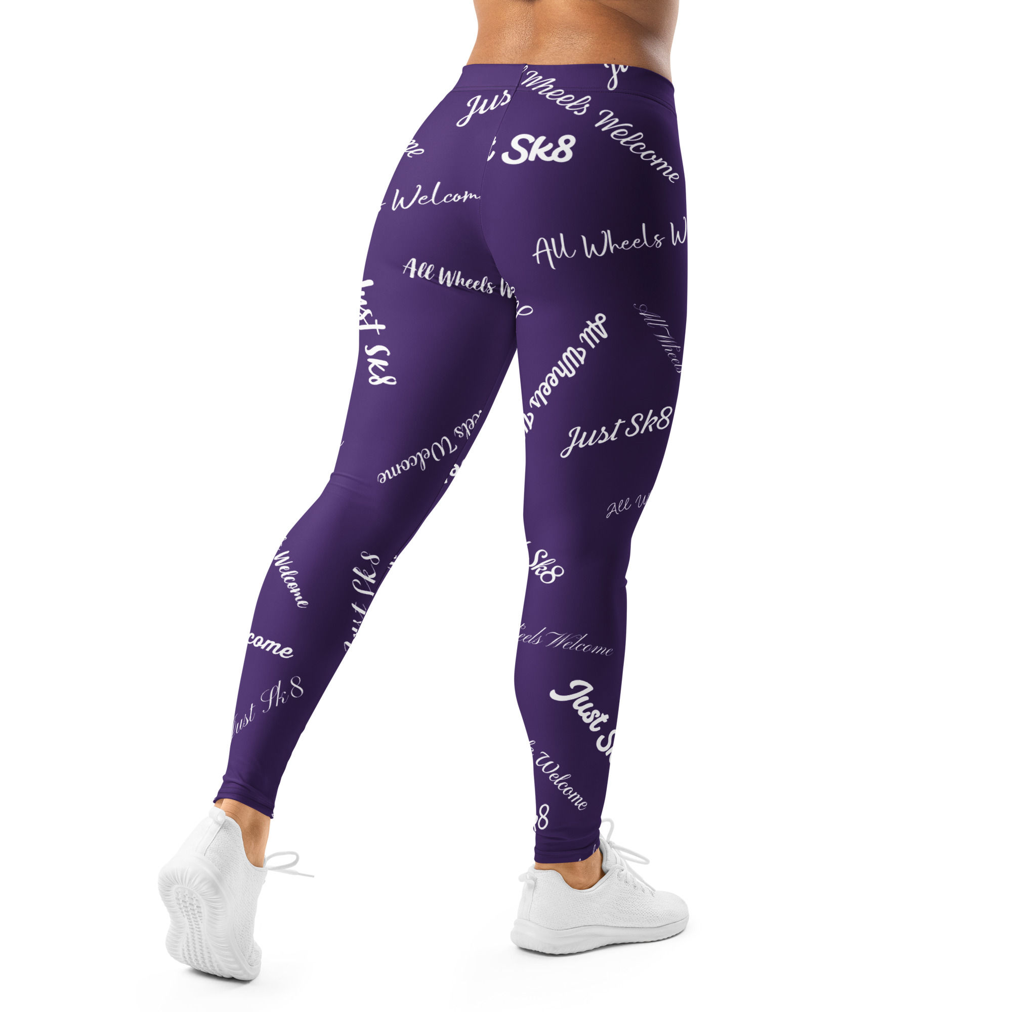 Just Sk8 5th Gen Just Sk8 Names Leggings Purple