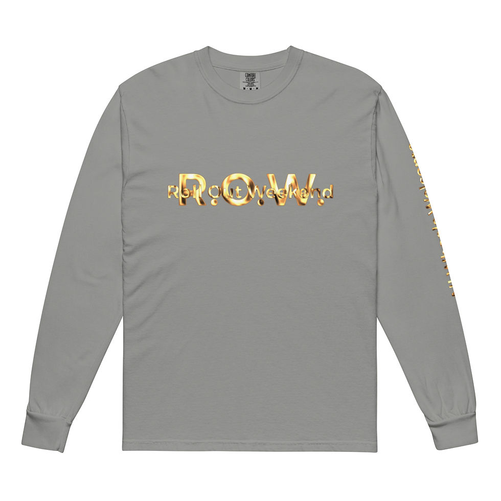 Thumbnail: R.O.W. 2nd Gen Garment-dyed heavyweight long-sleeve shirt