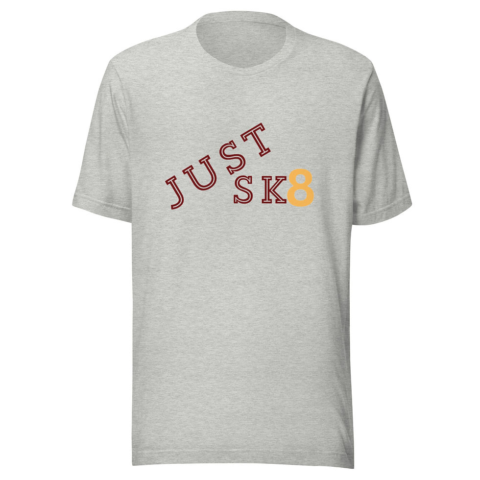 Thumbnail: Just Sk8 Unisex t-shirt