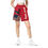 Thumbnail: Just Sk8 Unisex mesh shorts Amer Red 2