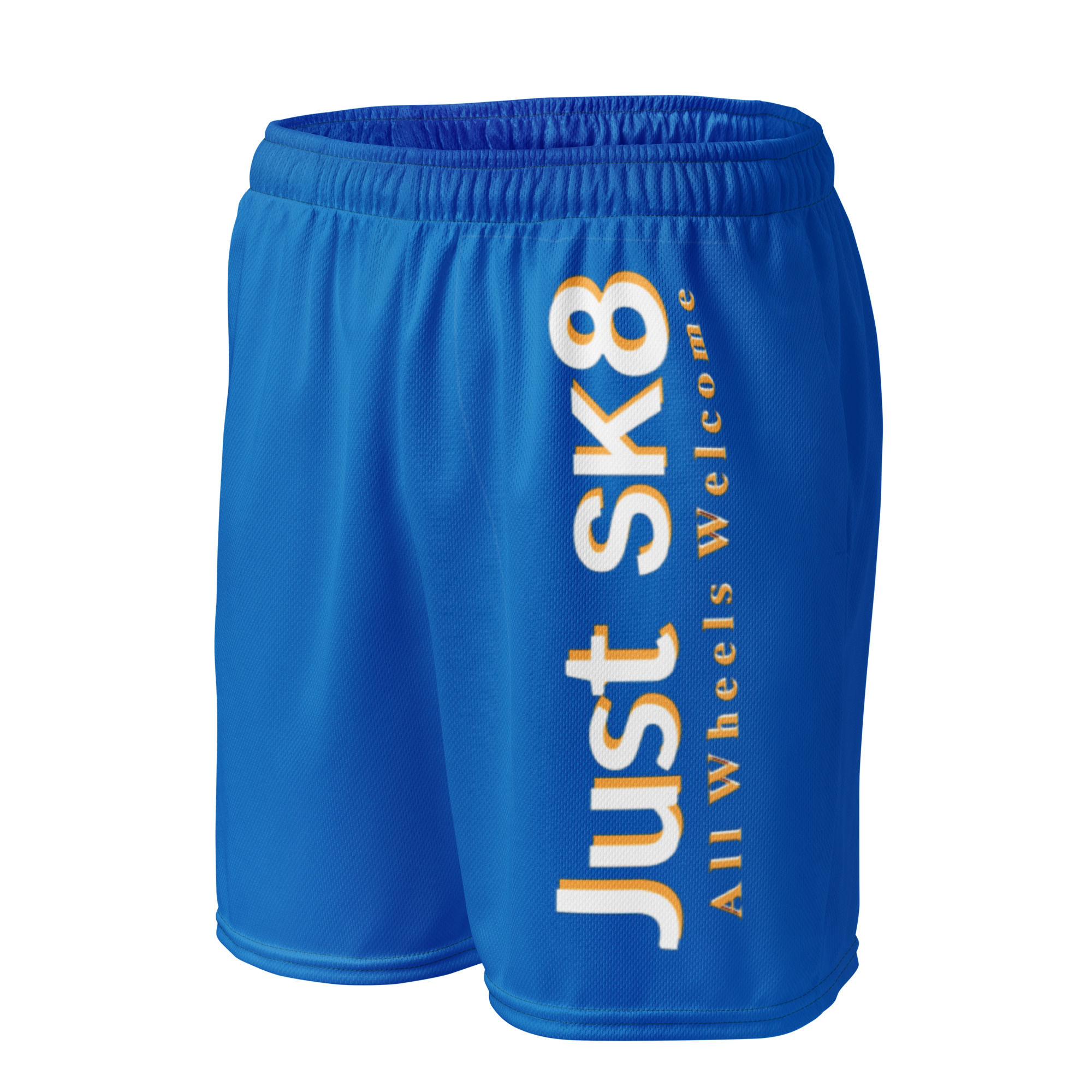 Just Sk8 Unisex mesh shorts Blu 2