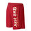 Thumbnail: Just Sk8 Unisex mesh shorts Red 2
