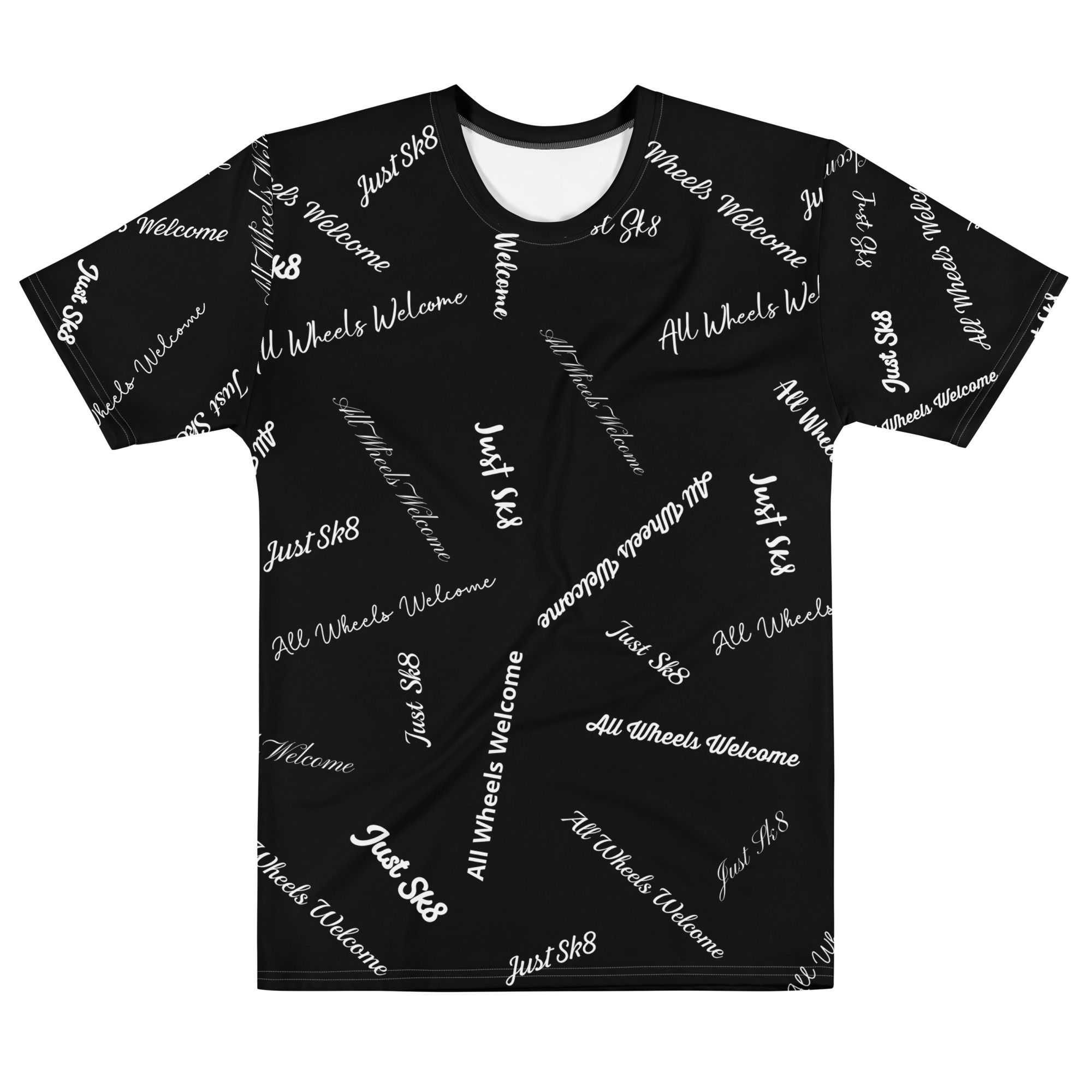 Just Sk8 5th Gen Men’s cotton crew neck t-shirt Black