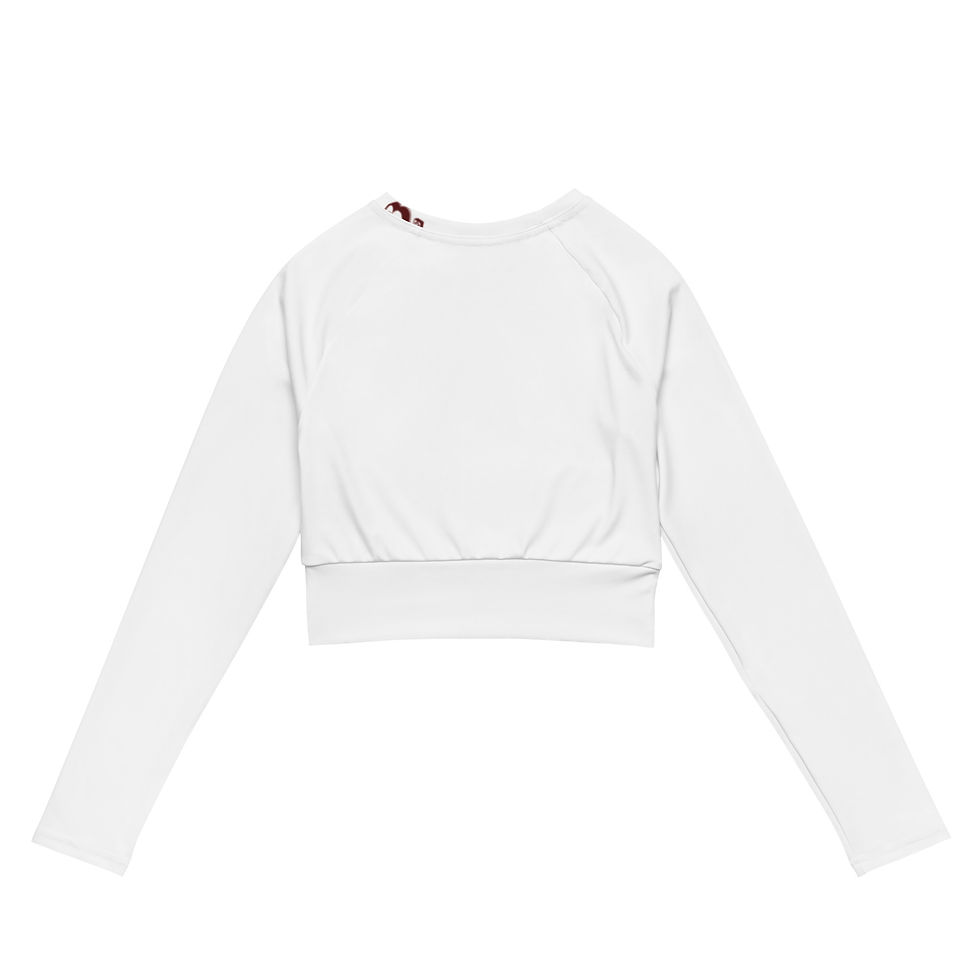 Thumbnail: Just Sk8 Recycled long-sleeve crop top
