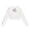 Thumbnail: Just Sk8 Long-sleeve crop top Wht Logo Bck