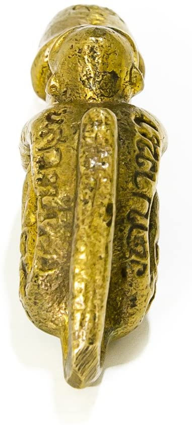 Thumbnail: Amulette Thaïlandaise - en laiton, 4x1cm