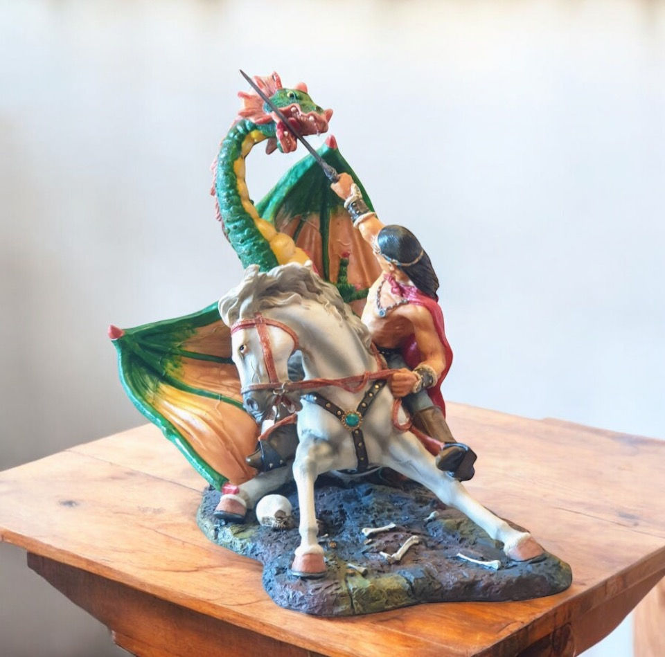 Miniaturbild: Dragon et Guerrier Indien de MYTHS & LEGENDS